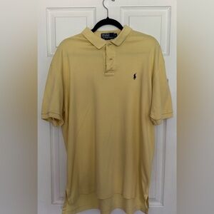 Polo by Ralph Lauren Men's Yellow Polo Shirt